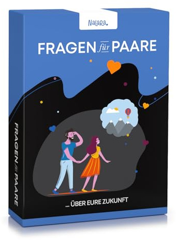 nalara Fragen für Paare … über eure Zukunft - Das Paar-Spiel mit interessanten Fragen als Geschenk für deinen Partner - Ideal als Jahrestag für ihn und sie