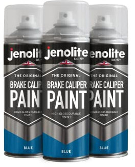 JENOLITE pinze per freni | BLU | Ristorare & Trasformare pinze freno auto | 3 x 400ml