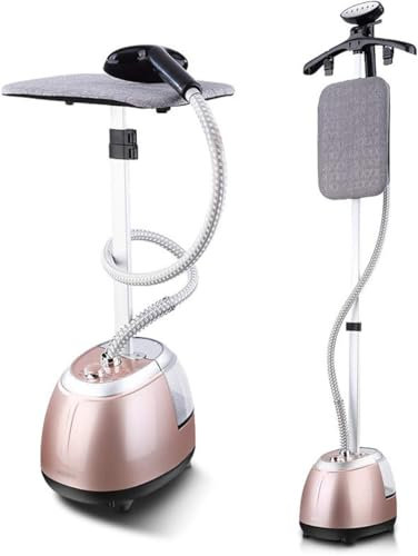 Vaporizadores de ropa verticales profesionales para ropa, planchado 2 en 1 para colgar/horizontal, 10 niveles de vapor, vaporizador a presión fuerte, elimina rápidamente las arrugas, 2,2 L, 60 ~ 85 m