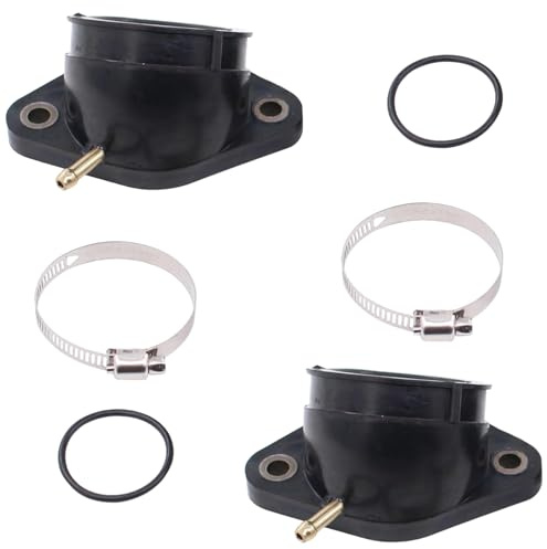 Set di collettori di aspirazione per moto, collettore di aspirazione per carburatore, adattatore in gomma, interfaccia con guarnizione O-ring per Yamaha XV 535 Virago XV535 1988-1998