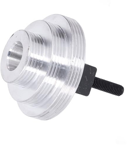 Aluminum Alloy Mini Lathe Belt Transition Pulley Transition Spindle Wheel Replacement for Mini Lathe