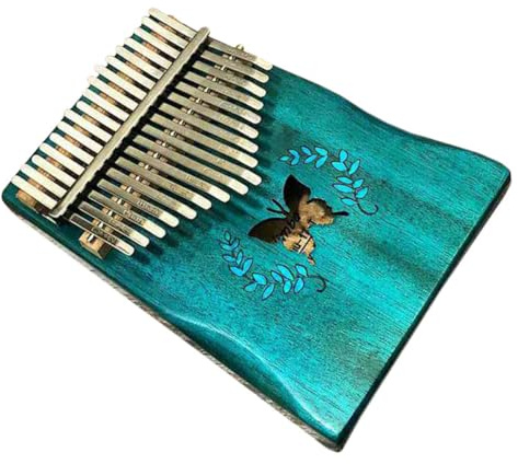 JOINPAYA Kalimba Daumenklavier Tasten Fingerklavier Mini Musikinstrument Mit Stimmschlüssel Für Anfänger Reisen Und Entspannung