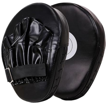 Guanti da boxe – Guanti da boxe ispessiti | Mma Pads bersaglio da boxe | Guanti da boxe ispessiti | in pelle PU curva bersaglio da boxe MMA | Guanti da boxe per adulti e bambini, Muay Thai