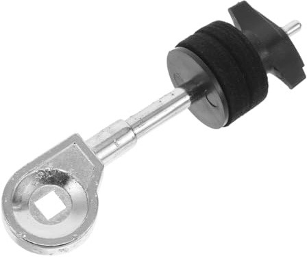 Soporte Metálico para Platillo de Batería, Montaje Estable Negro | Pieza para Bombo y Batería, Instalación Sencilla, Uso en Actuaciones y Kits Variados, para Percusionistas