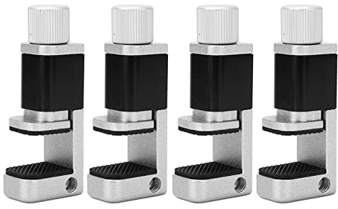Lot de 4 pinces de fixation réglables pour écran de téléphone, en alliage d'aluminium haute résistance, outil de réparation d'écran de téléphone