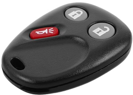 UTHCLO Telecomando senza Chiave a 3 Pulsanti per Auto Portachiavi Sostitutivo in Plastica Compatto e Leggero Chiave Elettronica Remota e Controllo a Distanza