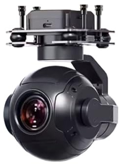 MSSZDOZ Pièces de Drone pour SIYI ZR10 Gimbal stabilisateur de caméra 2K 4MP 30X Zoom Hybride Starlight Vision Nocturne léger pour Drone quadricoptère