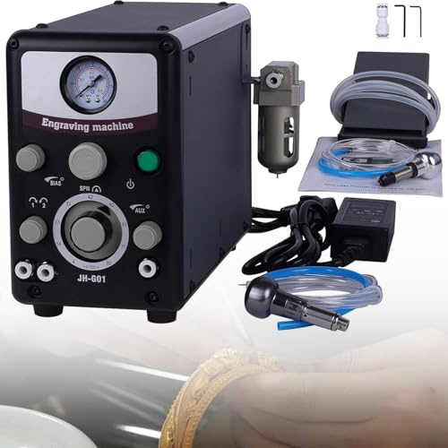 SPECIALBIEGEBUY Buril Neumático para Tallado de Joyería, 400-800 RPM
