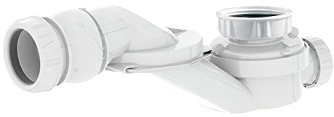 Siphon de baignoire extra plat - 11/2 - Ø 40 mm - Valentin | Siphon de baignoire extra-plat - 1'1/2 - Diamètre 40 mm - Valentin