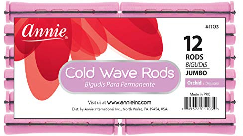 3 Packs of Annie Cold Wave Rods (Jumbo) #1103 12Pcs/Pack