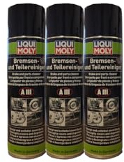 3x LIQUI MOLY 3389 Bremsen und Teilereiniger AIII 500ml