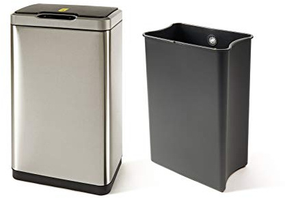 Perfetto Bin Bidone Coll. Alfred – Con sensor – 30 l – Acero inoxidable satinado – 6400 g