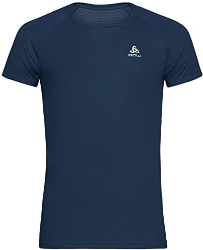 Odlo Maglietta intima da uomo a maniche corte Active F-Dry Light I Maglietta funzionale I Intimo funzionale Maglietta sportiva I Uomo