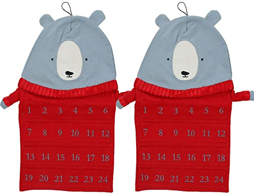 Hund julklapp adventskalender snuffle hundleksak interaktiv nedräkning 2-pack