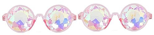 Toyvian 2st Schnapsgläser Beugungsgläser Kaleidoskop-sonnenbrille Kaleidoskop-brille Elektronisch Kostüme