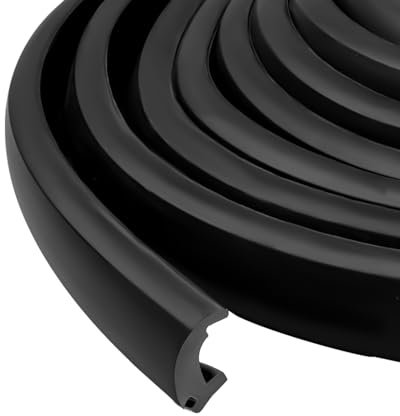 40FT RV Window Seal 0.5 x 0.275’’ Waterproof RV Window Rubber Seal Strip, Car Window Glass Edge Weather Stripping, Windshield Locking Gasket for Camper Marine Boat Truck, 12.3M Freely Cut Seal