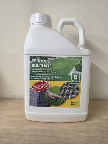 Ferrous Sulphate - Lawn conditioner and moss remover - 5 Litre - 30% iron sulphate solution