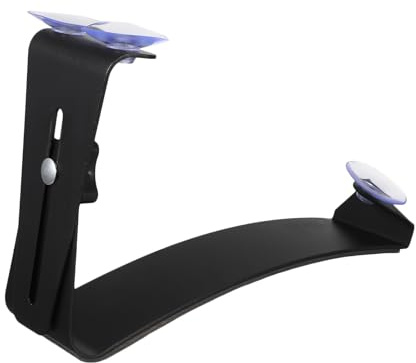 PLAFOPE Gitarrenstütze Klassisch aus Aluminium und Gummi mit Verstellbarem Winkel ±30° und Höhe 0 9cm Ergonomische Beinstütze für Gitarre und Ukulele bei Bühnenauftritten Zufälliger Stil