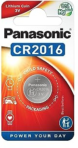 Panasonic Lithium Cr2016 Coin Cell 3 Volt 1 Battery In Pack