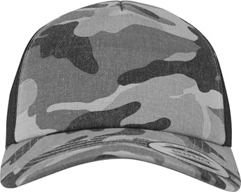 Flexfit Unisex Camo Trucker Cap
