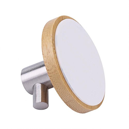 Fdit Adhesive Hooks Natürliche Edelstahl Wand Kleiderbügel Haken Tasche Key Handtuchhalter Küche Badezimmer(#1)