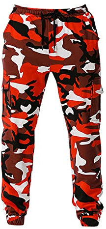 KONG JIMFAN Jogginghose Herren,Lang Laufhose Gummizug Mit Kordelzug Jogginghose Taschen Herbst Und Winter Warm Loose Herren Sporthose Tommy Jogging Hose Trainingsanzüge