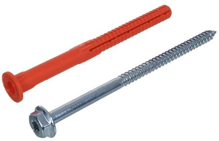 NAJDER Spreizanker mit Sechskantschraube SW13/T40, Wandanker, verzinkt 10x160 mm (10 Stück), Schwerlast, für Massivwände, Porenbeton