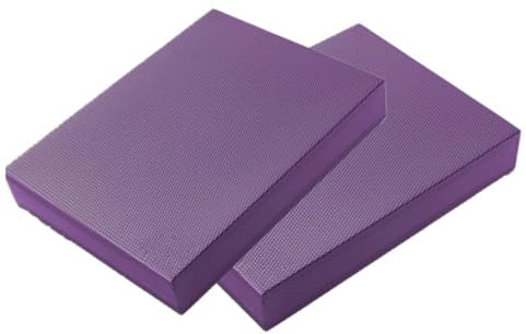 Balance-pad Stabilität Ellbogenschützer Ausgleichsscheibe Gleichgewichtskissen Balance Board Sitzpolster Violett