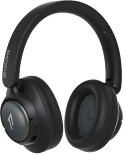 1MORE HQ31 Kopfhörer Kabellos Bluetooth, Over Ear Kopfhörer mit Hybrid Active Noise Cancelling, 90Std. Spielzeit, Hi-Res Audio, Räumlichen Klang, Klare Anrufe, Schnellladung, EQ in APP