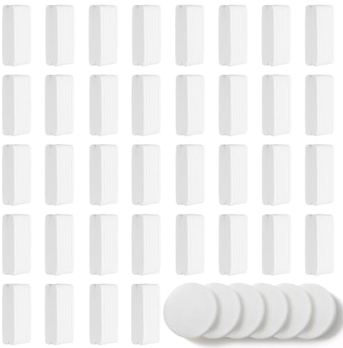 Mifoci 960 Pieces Compressed Facial Sponges for Estheticians, Makeup Removal Sponge Pads for Women Spa Exfoliating Face (White)