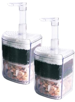 2 Stück Filter Biofilter Ersatz Aquarium Medium Baumwollkartusche Innenraum Aquarium Medium Biofilter Fish Tanks Innenfilter