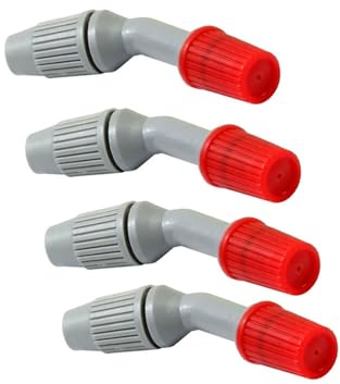 CHIZISX 4Pcs Sprayer Nozzle Conical Backpack Sprayer Glass Fiber Adjustable Replacement Gardening Watering Quick Release