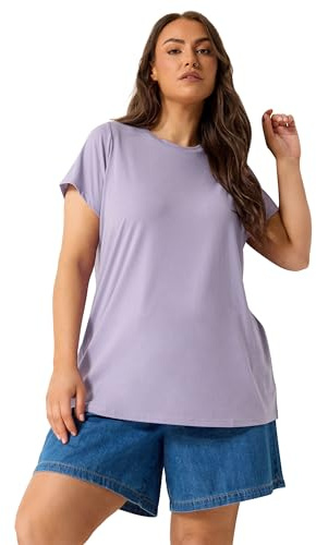 Yours Curve Core T-Shirt - Women's - Plus Size Curve