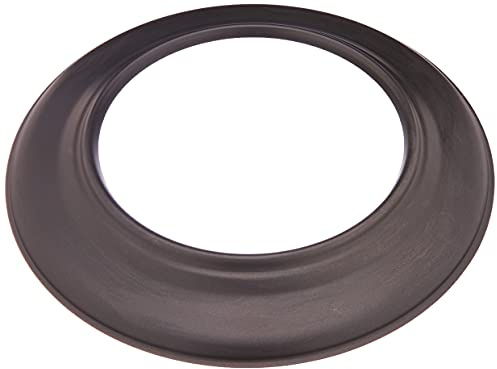 KAMINO FLAM Ofenrohrrosette 331860, Rohrabdeckung mit hochwertiger Senotherm Beschichtung, die Kaminrosette ist passend für Rohre mit einem Durchmesser von ca. 150 mm, die Rohrrosette ist hitzebeständig einbrennlackiert und besitzt den Farbton schwarz, die Maße betragen ca. Ø 150 mm