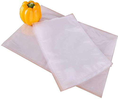 PZ 100 SACCHETTO GOFFRATO PER SOTTOVUOTO 300 X 400 PER ALIMENTI BUSTA BAG FOR FOOD