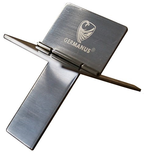GERMANUS Zigarrenablage groß aus Metall, klappbar