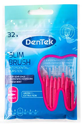 Interdental-Bürsten-32 Stk extra fein DenTek 2-3 mm - Slim Brush Vorteilspackung