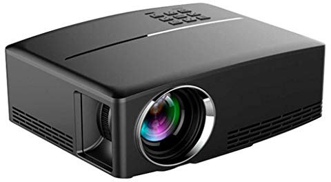 LIUXIUER Mini Proyector Portátil Inteligente LED para Cine En Casa Compatible con Cine Full HD 1080P 4K USB HDMI Proyección De 30/120 Pulgadas