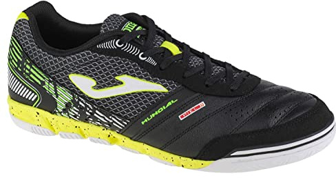 Joma Mundial 2201 IN MUNW2201IN, Mens Indoor Football Trainers, Black, 42,5 EU