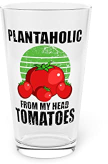 Teegarb Letter Blanket Beer Glass Pint 16oz Humorous Vegetables Plants Tillage Horticulture Enthusiast Hilarious Lawn Yard Horticultural Horticulturing 16oz