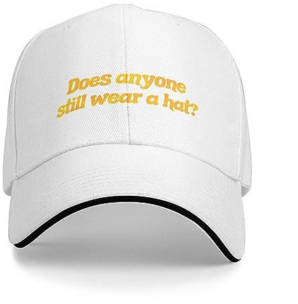 VIDOJI Baseballmütze Klassische lässige Baseball-Firmenmütze Snapback-Mütze Bommelmütze Männer Damenhüte