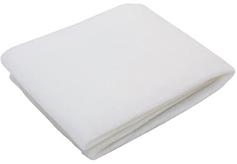 NHBETYS Universal Cooker Hood Grease Filter 124 x 47cm, Kitchen Extractor Fan Vent Hood Grease Filter Replacement for Collects Grease and Keep your Kitchen Clean(white)