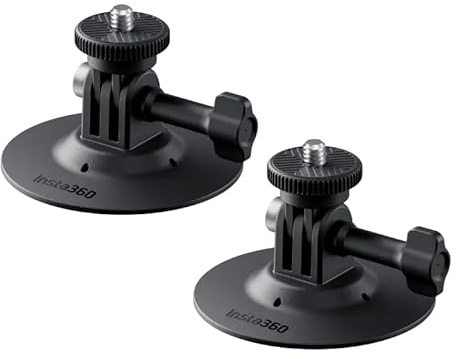 Insta360 Flexible Klebehalterung (CINSAAVW) für Kameras, 1/4 Zoll auf 2 Zinken, Schwarz, Automobil, PORTABLE_ELECTRONIC_DEVICE_MOUNT, Mount, Halterung