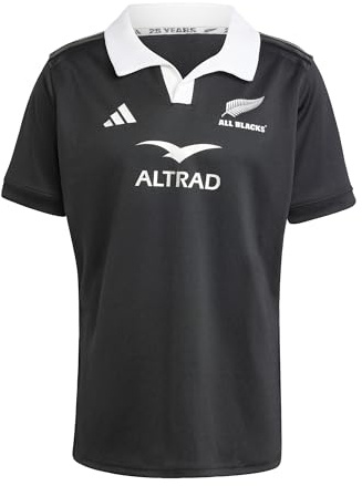 adidas Maglia da uomo All Blacks Rugby Aeroready a maniche corte, Nero , L