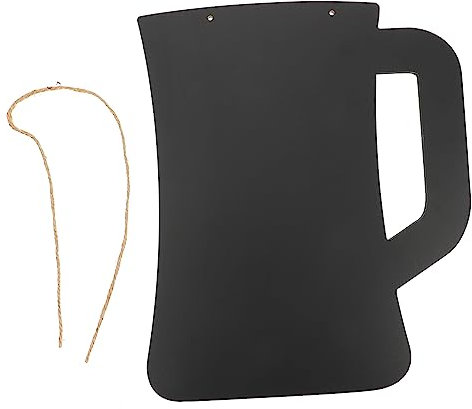 Operitacx Kaffee Shop Holz Hängen Nachricht Bord Bär Form Decor Party Zeichen 26 * 32cm Für Hause