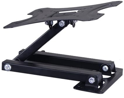 Soporte de TV LCD Extensible de Montaje Pared Rotatorio para Televisores Planos Instalación y Uso