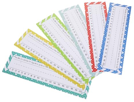 Genérico Etiquetas de Nombre para Escritorio de Aula de Unidades con Adhesivos Etiquetas Adhesivas Decorativas para Mesas Escolares