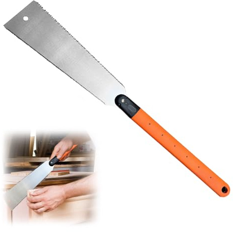 Profi Ryoba Japansäge Für Heimwerk Japanische Säge Feinsäge Für Querschnitt Längsschnitt Biegsames Sägeblatt Mit Grober Und Feiner Zahnung