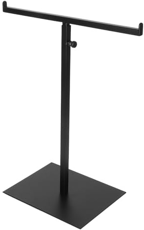 TOKIDNY Supporto da Appendere Nero per Borsa in Acciaio Inossidabile Stabile e Resistente Organizzatore Multifunzione per Cinture e Sciarpe Ideato per Collezione e Camera da Letto
