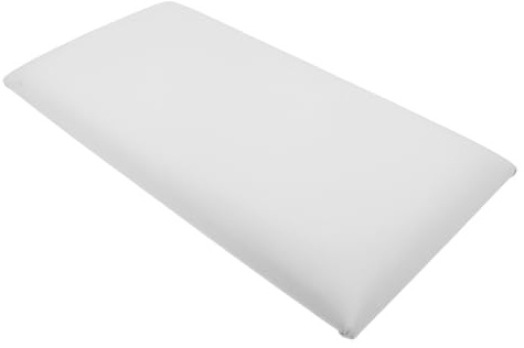 GAROZATION Adesivo Murale Anti-collisione per Cameretta, Cuscino Parete Spesso in Pvc Bianco, Pratico e Autoadesivo per Stanze e Asili